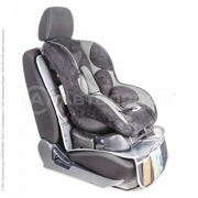 Накидка на сиденье защитная AUTOPROFI Смешарики , под детское кресло, на сиденье, сер.серый