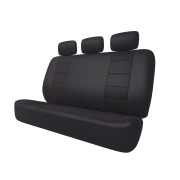 Чехлы CARFORT NeoClassic комплект для заднего дивана, черный, 5 предм.