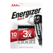 Батарейка алкалиновая MAX AAA 1,5 В упаковка 4 шт.