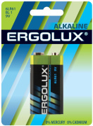 Батарейка алкалиновая Alkaline Крона 9 В упаковка 1 шт.