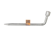 Ключ баллонный Г-образный 17мм с монтажной лопаткой HELFER