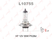Лампа H7 галогеновая PX26d, 12 Вольт, 55W