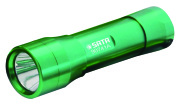 Фонарь (125мм.) светодиод. (3LED, 2xAAA) Aluminum Flashlight (зелёный) Cree 3W