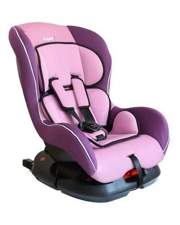 Кресло детское автомобильное группа 0-1-2 от 0 кг до 18 кг с креплением ISOFIX фиолетовое НАУТИЛУС