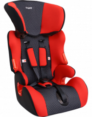 Детское автомобильное кресло SIGER Космо красный, 1-12 лет, 9-36 кг, группа 1, 2, 3