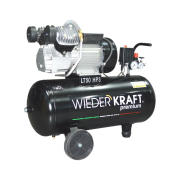 Компрессор WIEDERKRAFT WDK-90534 профессиональный двухцилиндровый с прямым приводом