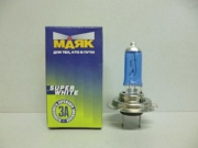 Лампа H7 галогеновая SUPER WHITE PX26d, 12 Вольт, 55W