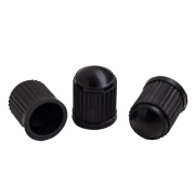 Колпачки на шинный вентиль, черные, пластик (60 шт.) (AVC-60-01)