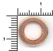 Уплотнительное кольцо топливной форсунки VAG /7,7x13x2,5mm