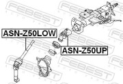 ASNZ50LOW вал карданный рулевой нижний Nissan Murano 02-07