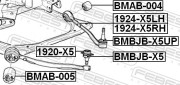 BMBJB-X5 Пыльник шаровой опоры | перед прав/лев | Febest