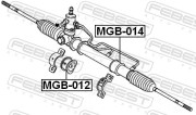 MGB-014 втулка рулевой рейки Mitsubishi Lancer 91-96