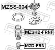 MZD-FRN отбойник амортизатора переднего Mazda 323/323F 94-98/Xedos 6 94