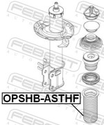 Пыльник переднего амортизатора FEBEST OPSHB-ASTHF
