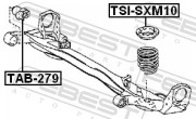 FEBEST TSI-SXM10 Пыльник амортизатора BMW 5(E39) 95-04 пер.