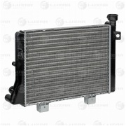 Радиатор охлаждения ВАЗ 2103, 2106, алюминиевый (L) LRc 0106