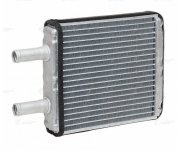 Радиатор отопителя ВАЗ 2170 Приора, алюминиевый с к/у Halla (L) LRh 0127b
