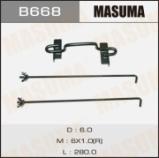 Крепление для АКБ типоразмер B MASUMA Малое (1/36)