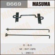 Крепление для АКБ типоразмер D MASUMA Большое (1/30)