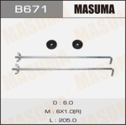 Крепление для АКБ MASUMA (1/64) L=250мм