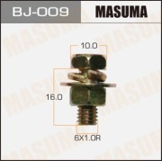 Болт с гайкой MASUMA М 6x16x1.0, набор 6шт