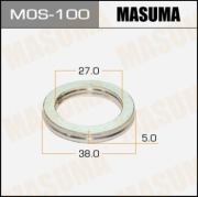 Кольцо глушителя MASUMA 27х38