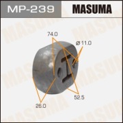 Крепление глушителя MASUMA [уп.2]
