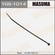 Хомут пластиковый MASUMA черный 4х150 (уп.100шт)
