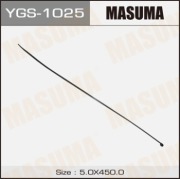 Хомут пластиковый MASUMA черный 5х450 (уп.100шт)