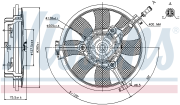 Вентилятор радиатора AUDI A 4 / S 4 (94-) 1.6 I ( )