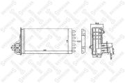 радиатор печки Peugeot 206 1.1-2.0HDi 98>